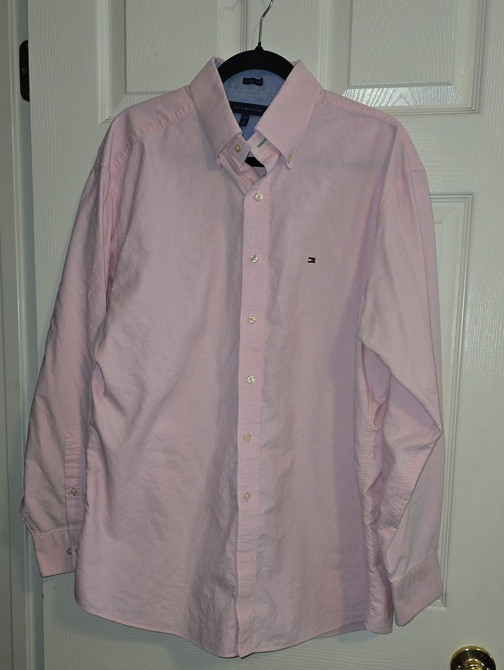 Tommy Hilfiger Light‎ Pink Button-Down Oxford Dress Shirt